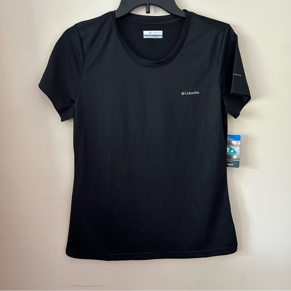 Columbia Trek‎ Short Sleeve Graphic T-shirt Classic Black Size Small - Picture 1 of 5